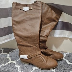 Top Moda Calf High Boots - Women